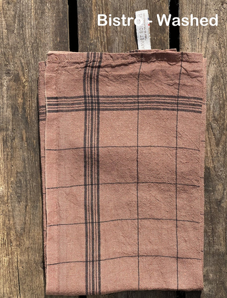 Charvet Éditions Linen Bistrot Tea Towel